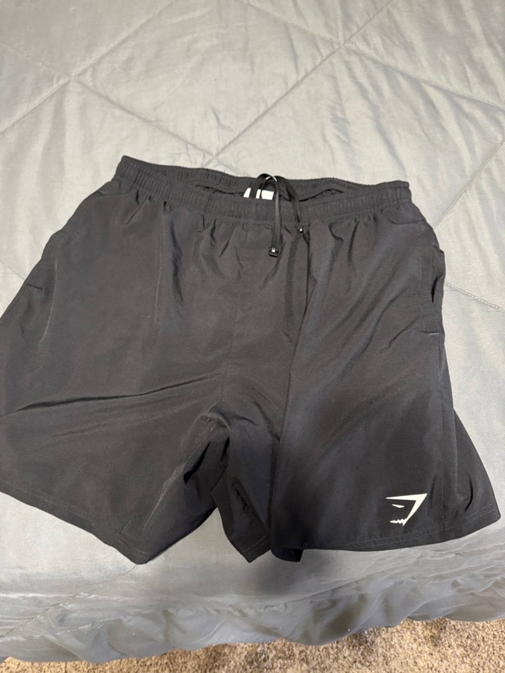 Gymshark Men’s Black Athletic Training Shorts